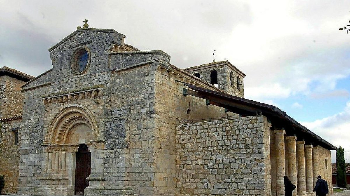 Iglesia de Santa María de Wamba en Valladolid.