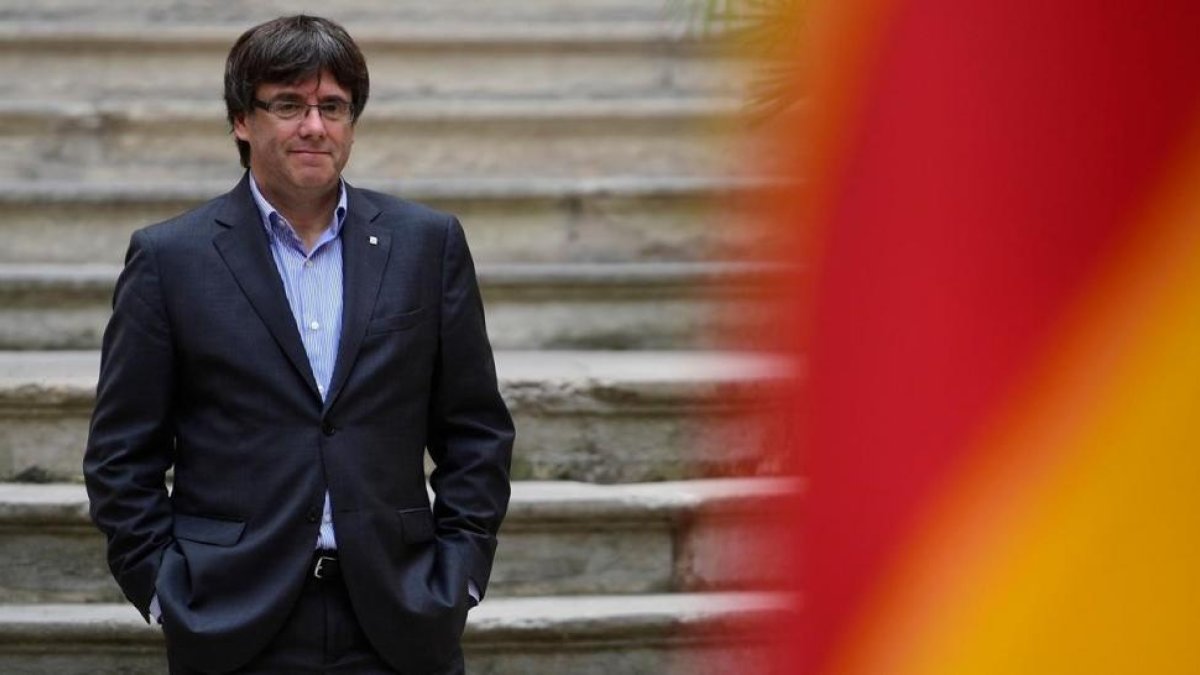 Carles Puigdemont.-PIERRE-PHILIPPE MARCOU