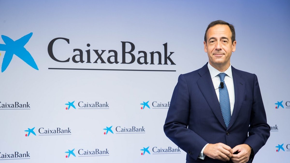 El consejero delegado de CaixaBank, Gonzalo Gortázar. - EM