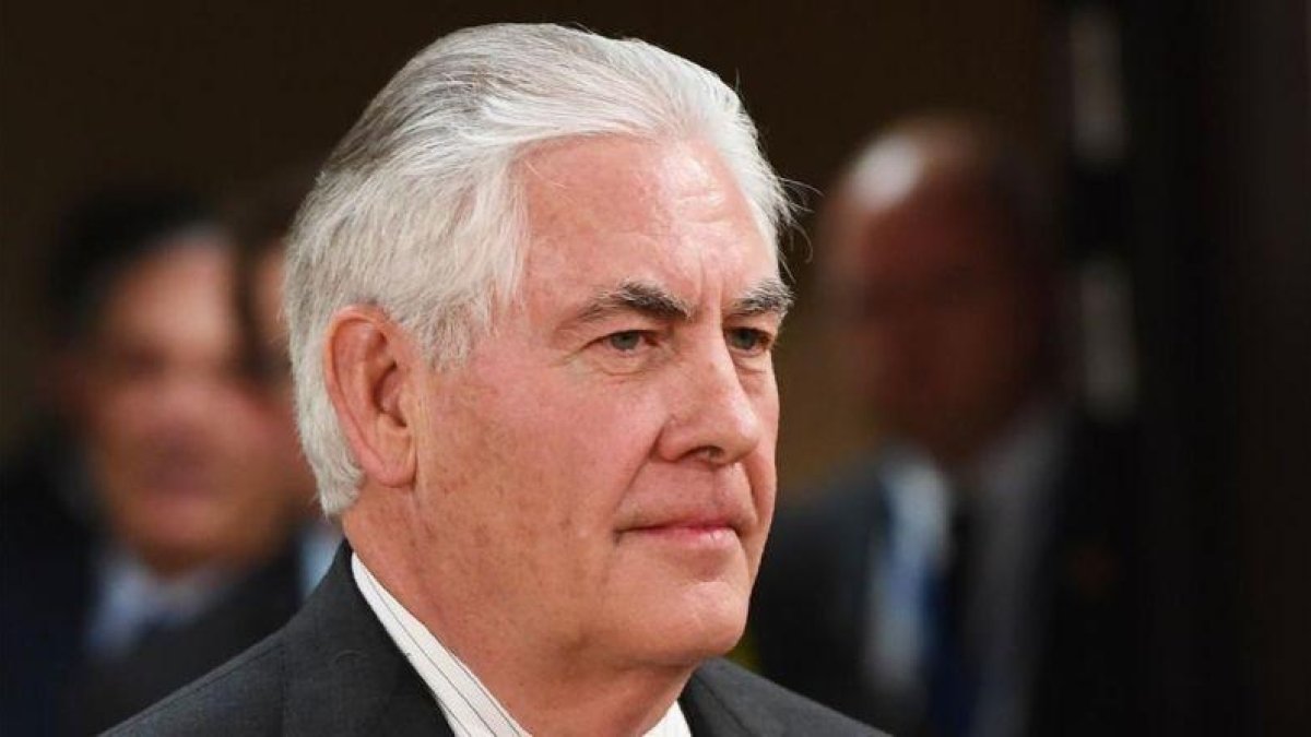 El Secretario de Estado estadounidense, Rex Tillerson.-EMMANUEL DUNAND