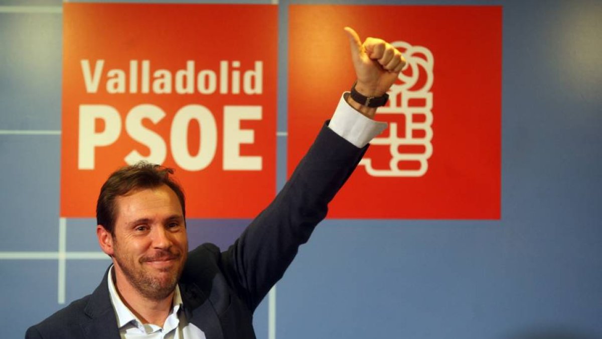 El presidente del Grupo Municipal Socialista, Óscar Puente, gana las primarias del PSOE en Valladolid-Ical