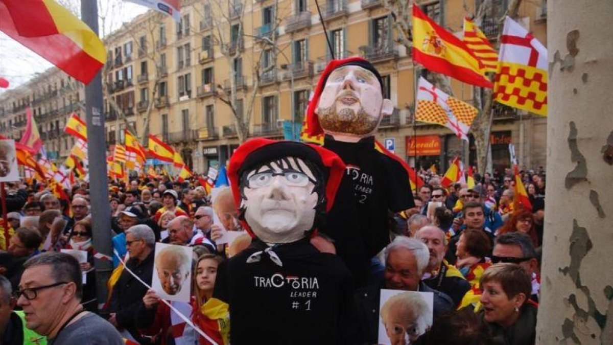 Manifestación de Tabarnia en Barcelona.-JOAN PUIG