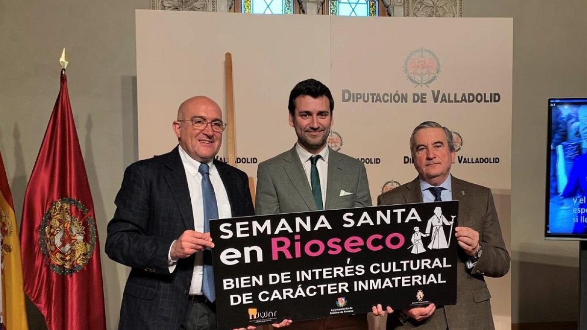 PRESENTACIÓN EN LA DIPUTACIÓN DE LA SEMANA SANTA DE MEDINA DE RIOSECO-EUROPA PRESS