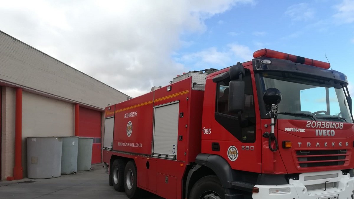Camión de bomberos de la Diputación de Valladolid en una imagen de archivo.- E.M.