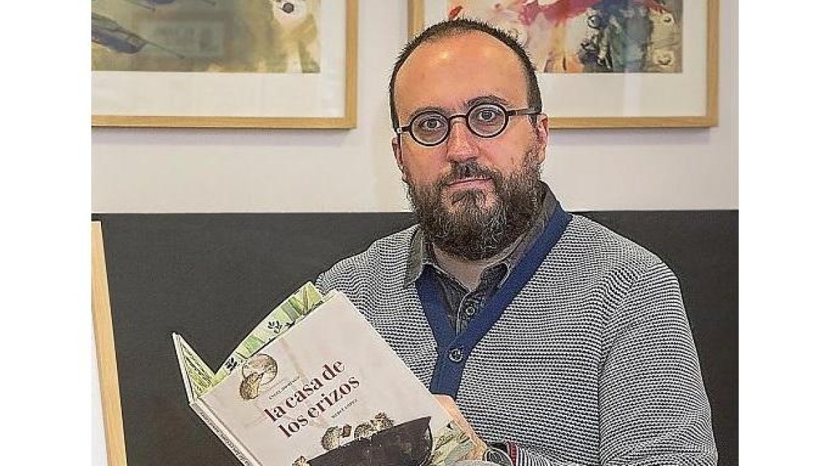 Ángel Domingo, responsable de Libros Diletantes.-MIGUEL ÁNGEL SANTOS