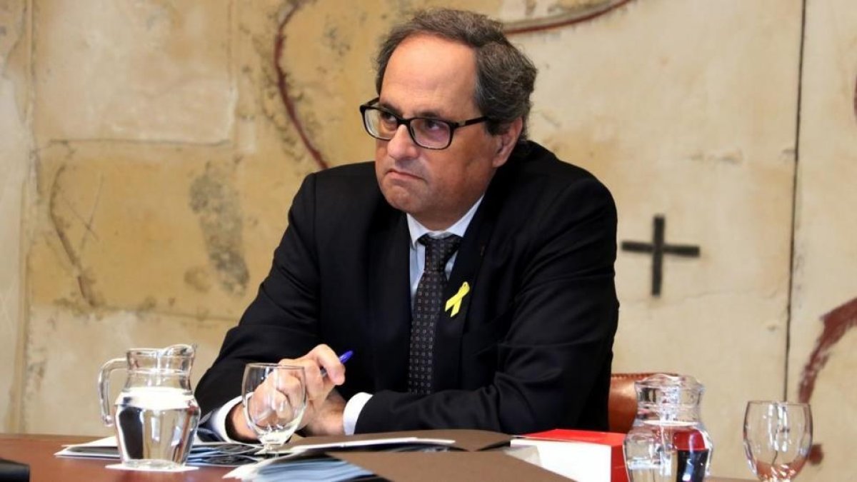 El president de la Generalitat, Quim Torra.-JORDI BATALLER