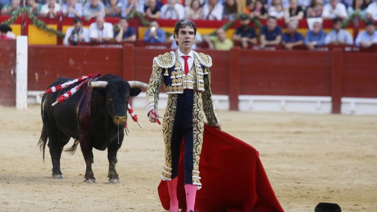 El diestro José Tomás en una de las corridas de la feria de Alicante.-MANUEL LORENZO