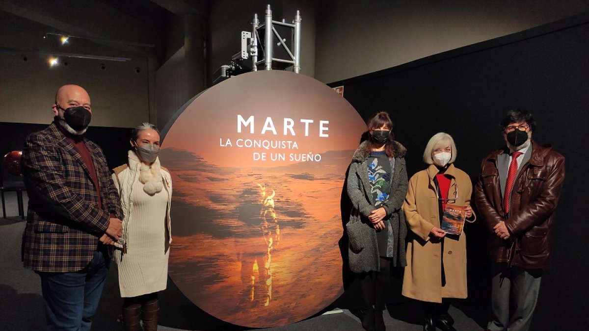 Inauguración de la exposición `Marte. La conquista de un sueño´. -E. M.