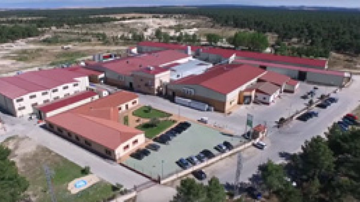 planta de producción del Grupo Palacios en Mudrián, Segovia. FOTO: WEB GRUPO PALACIOS
