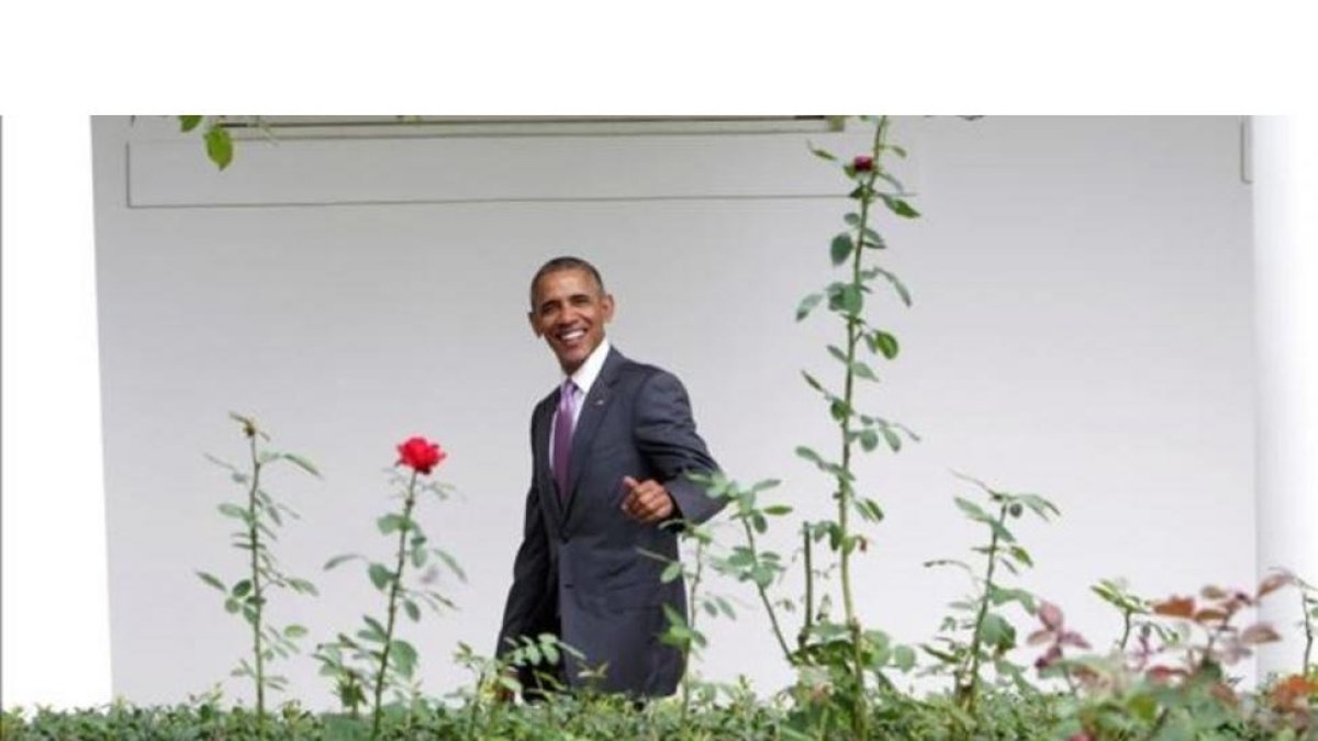 El presidente Barack Obama en la Casa Blanca.-REUTERS / CHRIS KLEPONIS