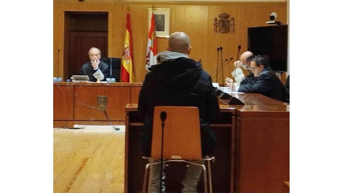 El acusado durante su declaración en la Audiencia de Valladolid. - EUROPA PRESS