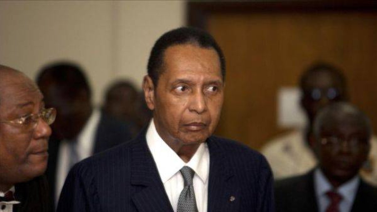 El dictador haitiano Jean Claude Duvalier, que ha muerto este sábado.-