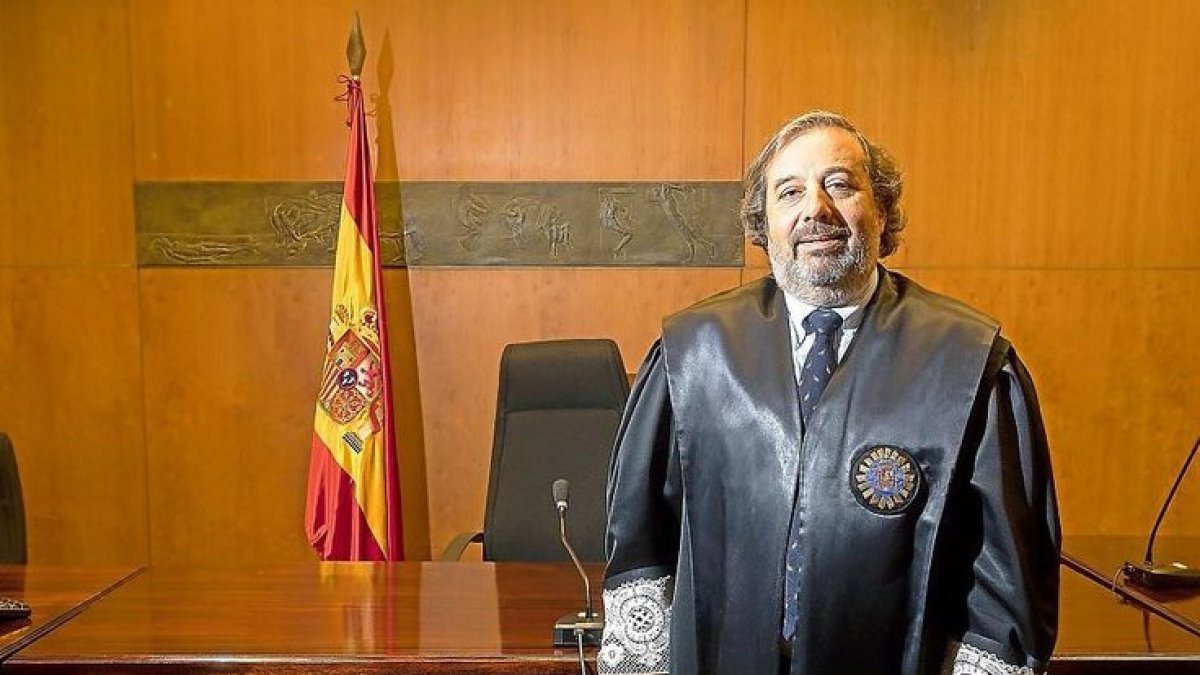 Emilio Vega González, magistrado-juez decano de la ciudad, galardonado con el VI Premio ‘Bona Fides’. -PHOTOGENIC
