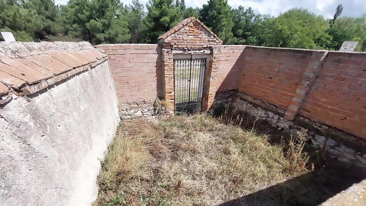 Cementerio civil de Mojados, donde han solicitado permiso para localizar los restos de Pedro. ARMH