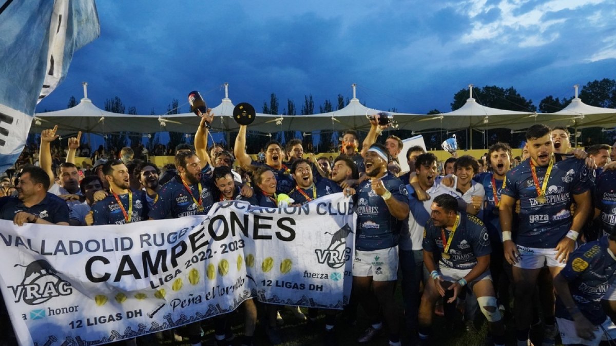 Fotos de la final de la Liga de Rugby entre el VRAC y el Burgos