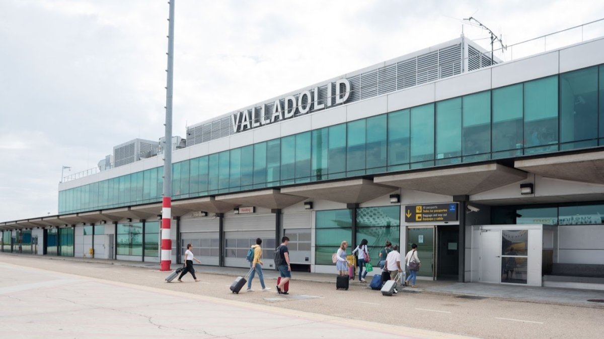 Aeropuerto de Villanubla en Valladolid, en una imagen de archivo.-E. M.