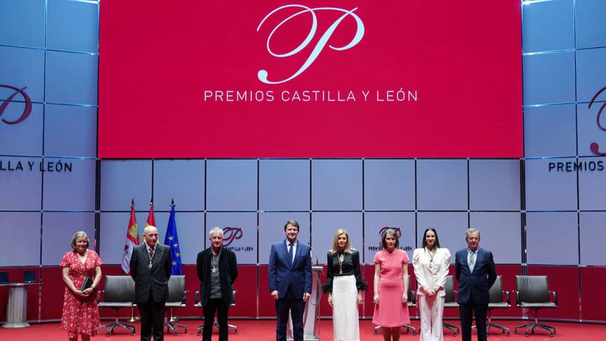 Ceremonia de los Premios de Castilla y León en el auditorio Miguel Delibes de Valladolid. -J.M. LOSTAU