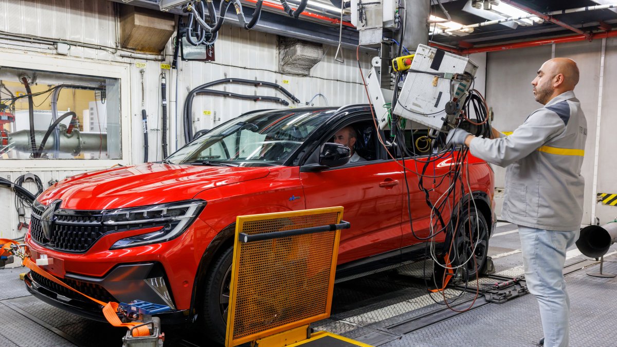 La Factoría de Renault de Villamuriel tras las obras de transformación de la planta para fabricar el modelo Austral. ICAL