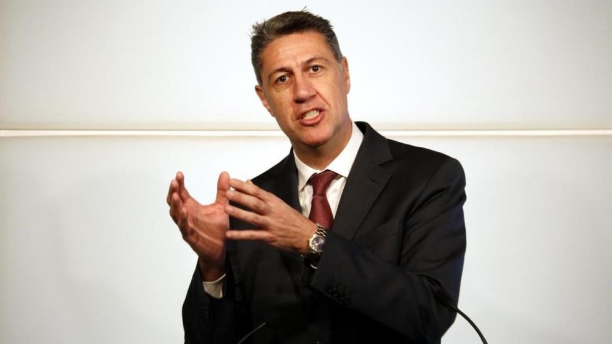 El presidente del grupo parlamentario del PPC,  Xavier García Albiol.-MAR MARTÍ (ACN)