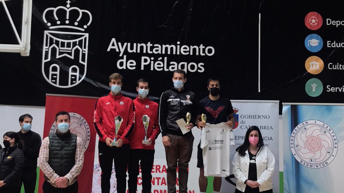 Podio del campeonato celebrado en Santander. / E.M.