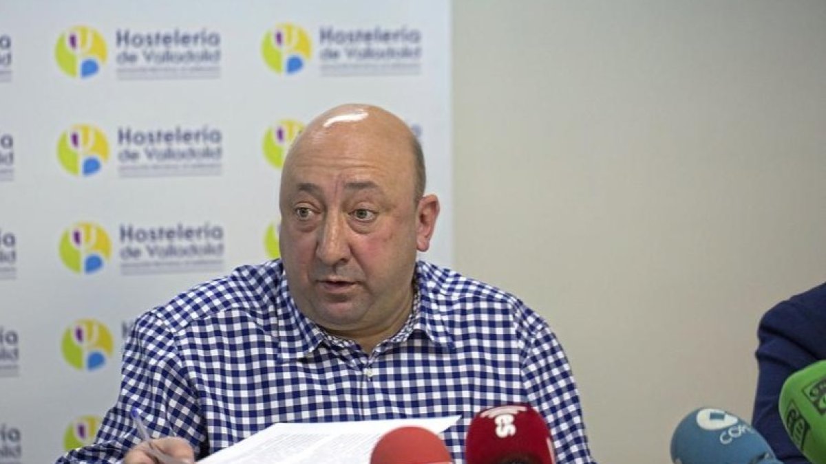 Jaime Fernández, presidente de la Asociación de Hosteleros