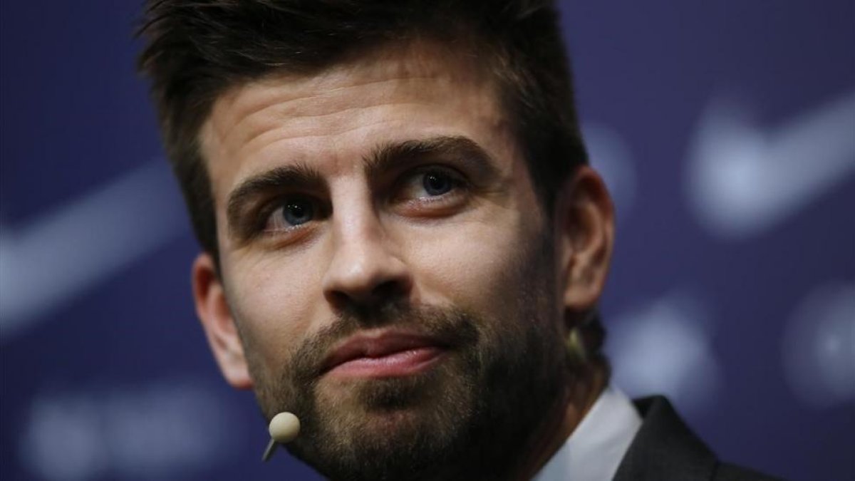 Gerard Piqué, en un acto con el Barcelona.-/ AP / MANU FERNÁNDEZ