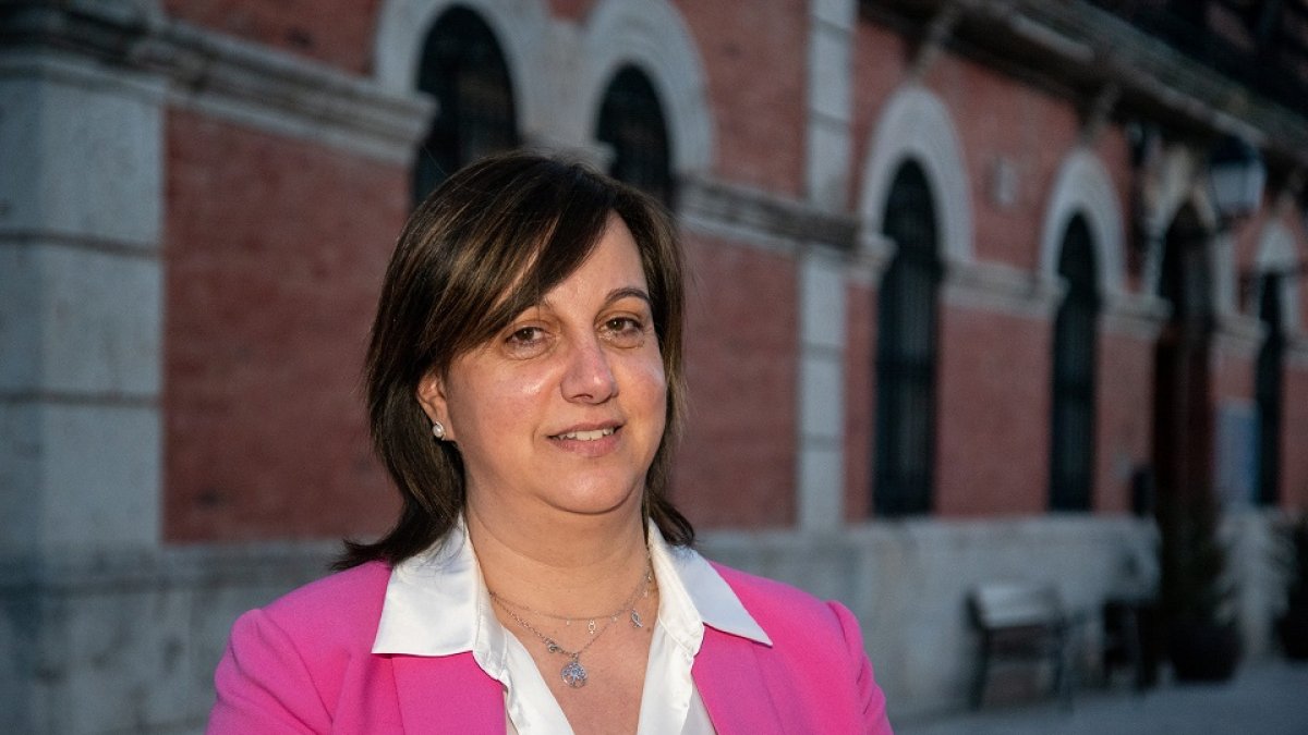 Rosana Alba, alcaldesa de Esguevillas de Esgueva.- E.M.