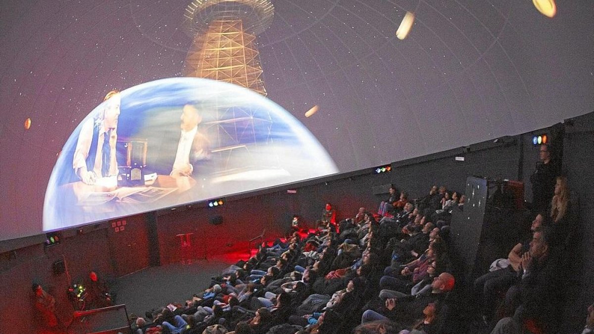 El planetario del Museo de la Ciencia enseñará el espacio exterior en proyecciones todos los sábados.-P. REQUEJO / PHOTOGENIC