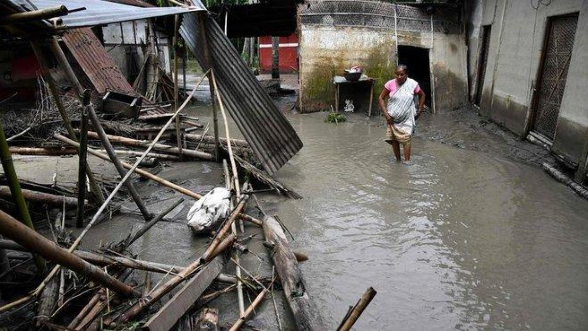 La inundaciones dejan 50 muertos en Nepal-