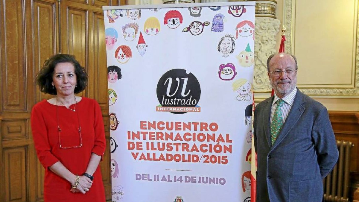 Cantalapiedra y De la Riva durante la presentación-J.M.Lostau