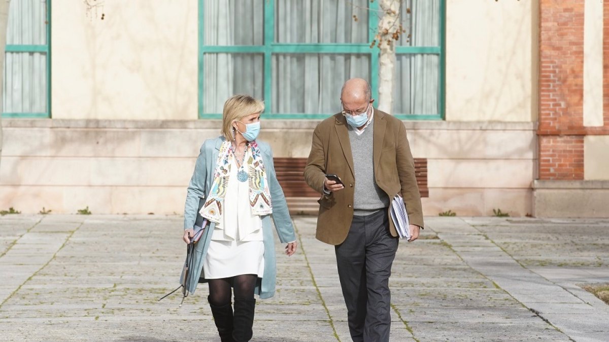 Verónica Casado y Francisco Igea. ICAL