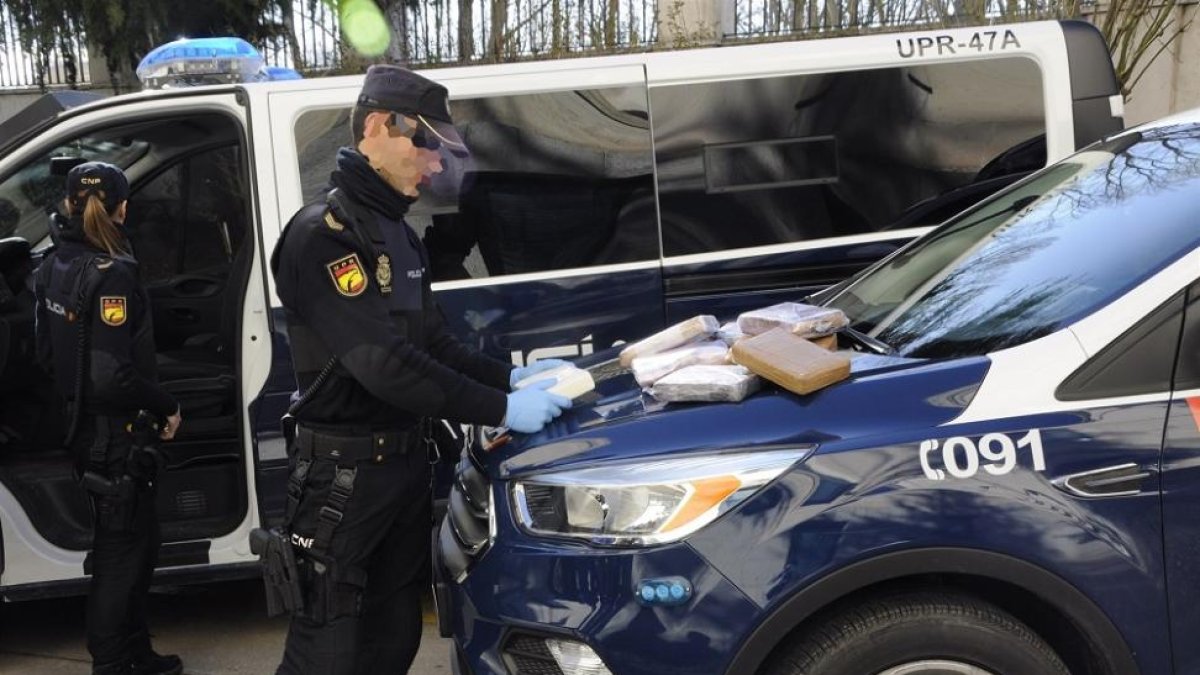 Incautación de cocaína en Burgos-EUROPA PRESS