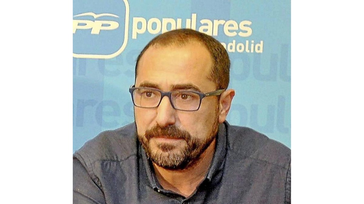 Una imagen de archivo de Miguel Ángel Oliveira, alcalde de Tordesillas.