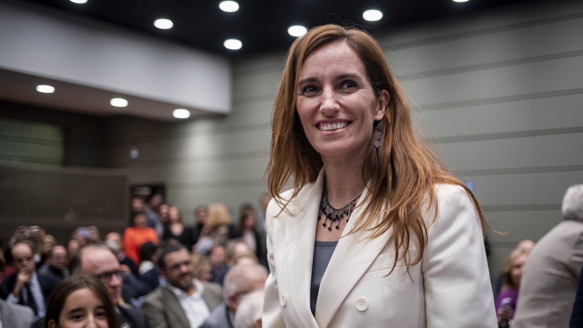 La nueva ministra de Sanidad, Mónica García. EUROPA PRESS