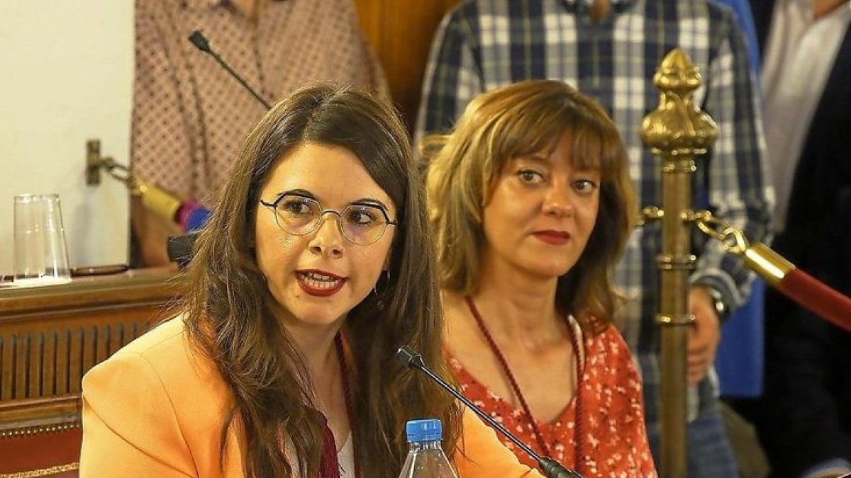 Gema Gómez, portavoz de Ciudadanos y vicepresidenta provincial de Valladolid cree en que la Diputación de Valladolid llegará al final del mandato. -E.M