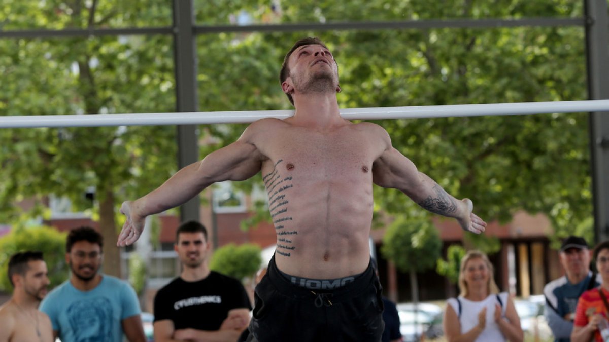 Evento de calistenia en Valladolid