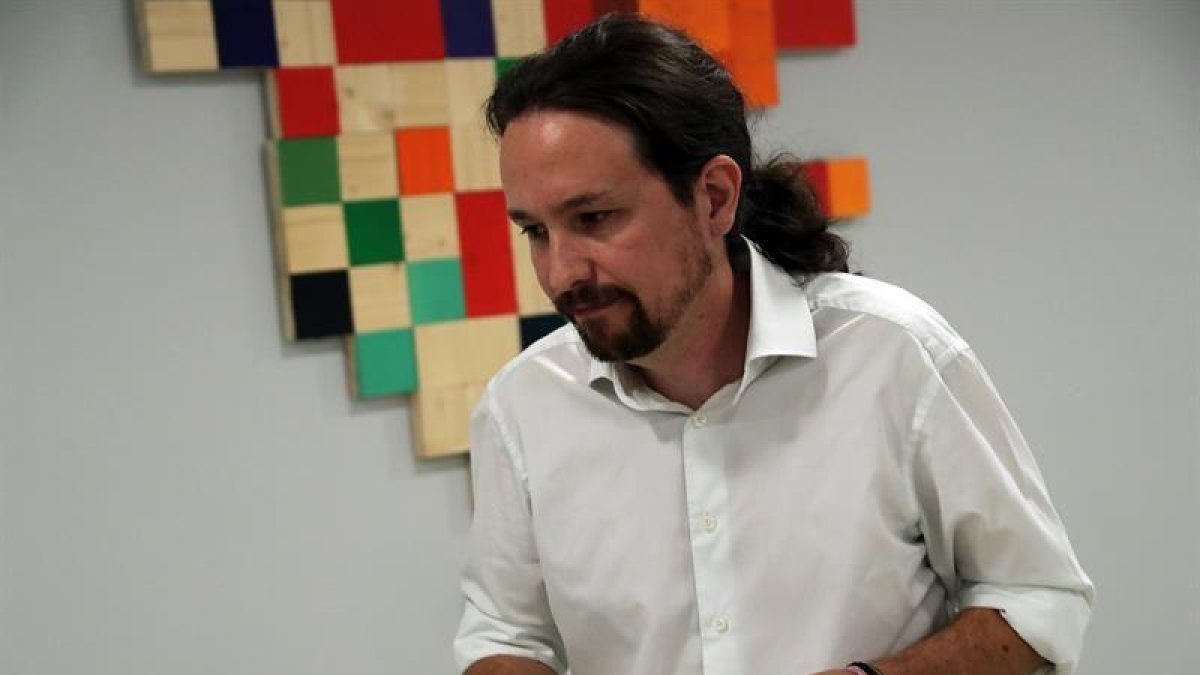 El secretario general de Podemos, Pablo Iglesias.-EFE