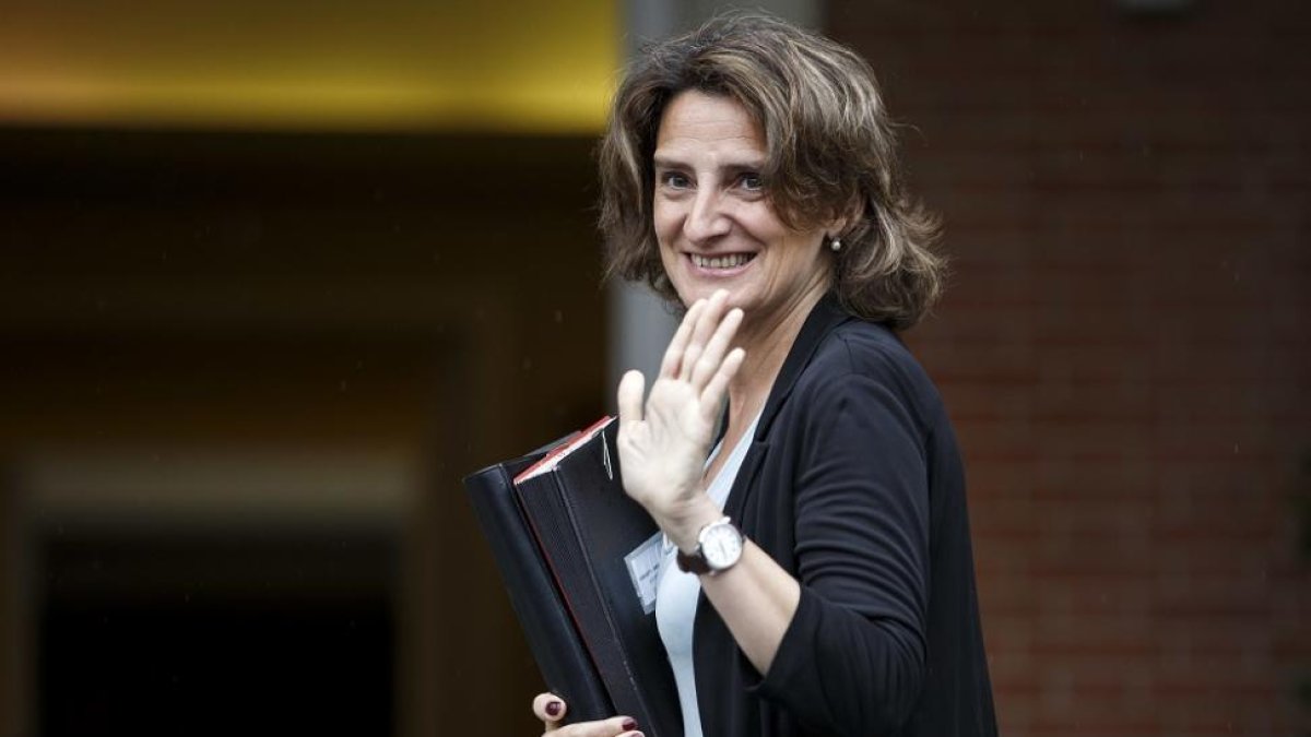 La ministra para la Transición Ecológica, Teresa Ribera.-ALBERTO DI LOLLI