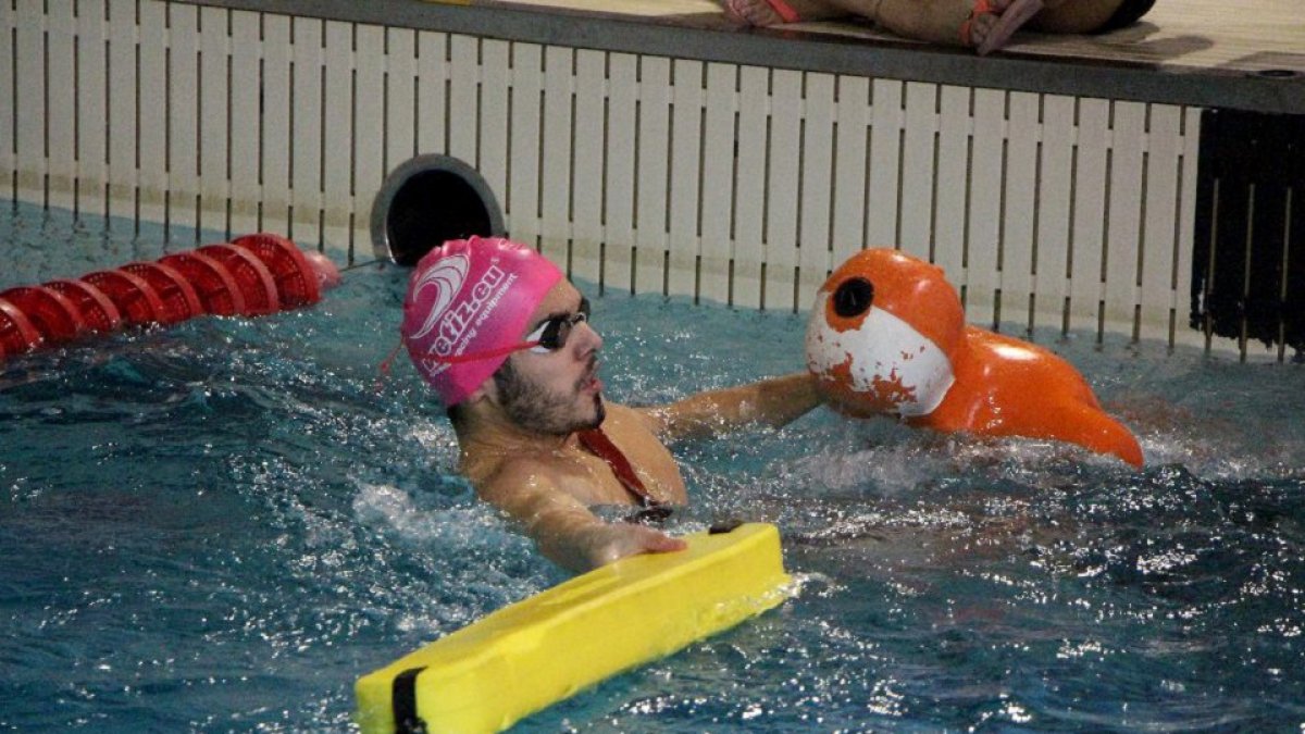 Actividad anterior en la piscina del Centro de Tecnificación Río Esgueva. / ICAL