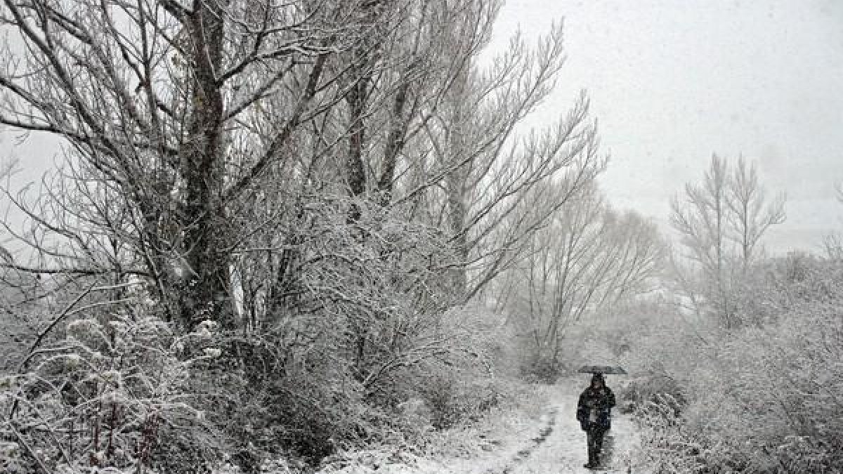 La Guardia Civil participa en la prestación de servicios de ayuda debido al temporal de nieve. / E.M.