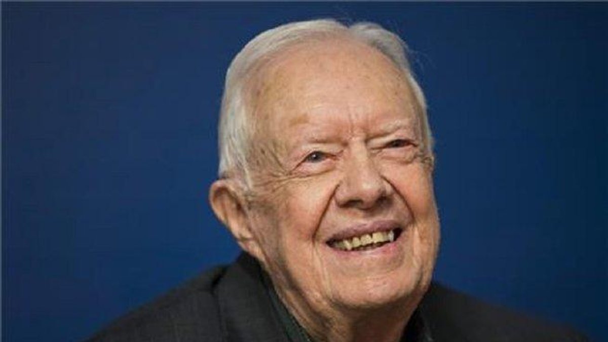 El expresidente de EEUU Jimmy Carter.-AFP