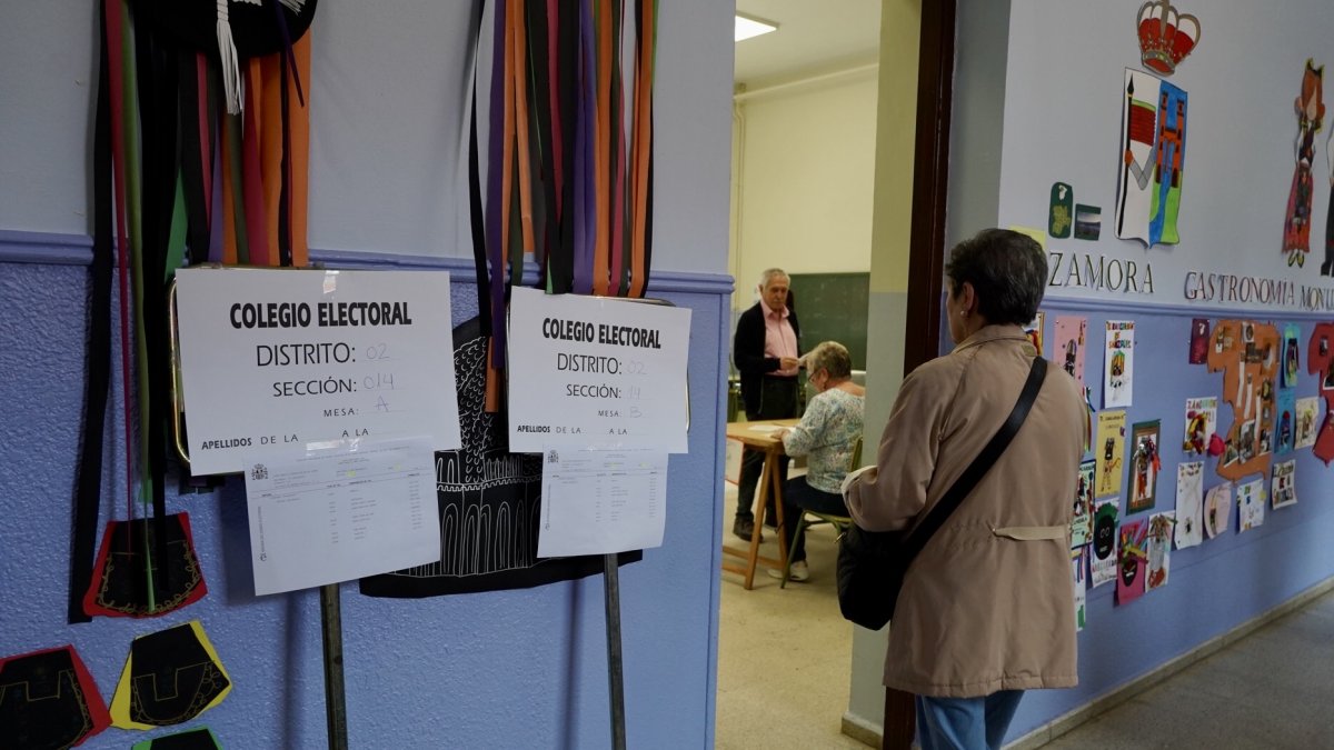 Imagen de archivo de la jornada de elecciones municipales.