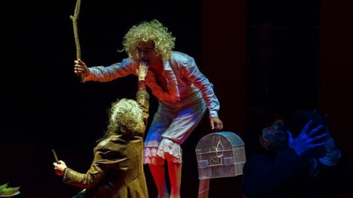 Una escena de ‘Circo de pulgas’ de la compañía Matarile Teatro.-RUBÉN VILANOVA