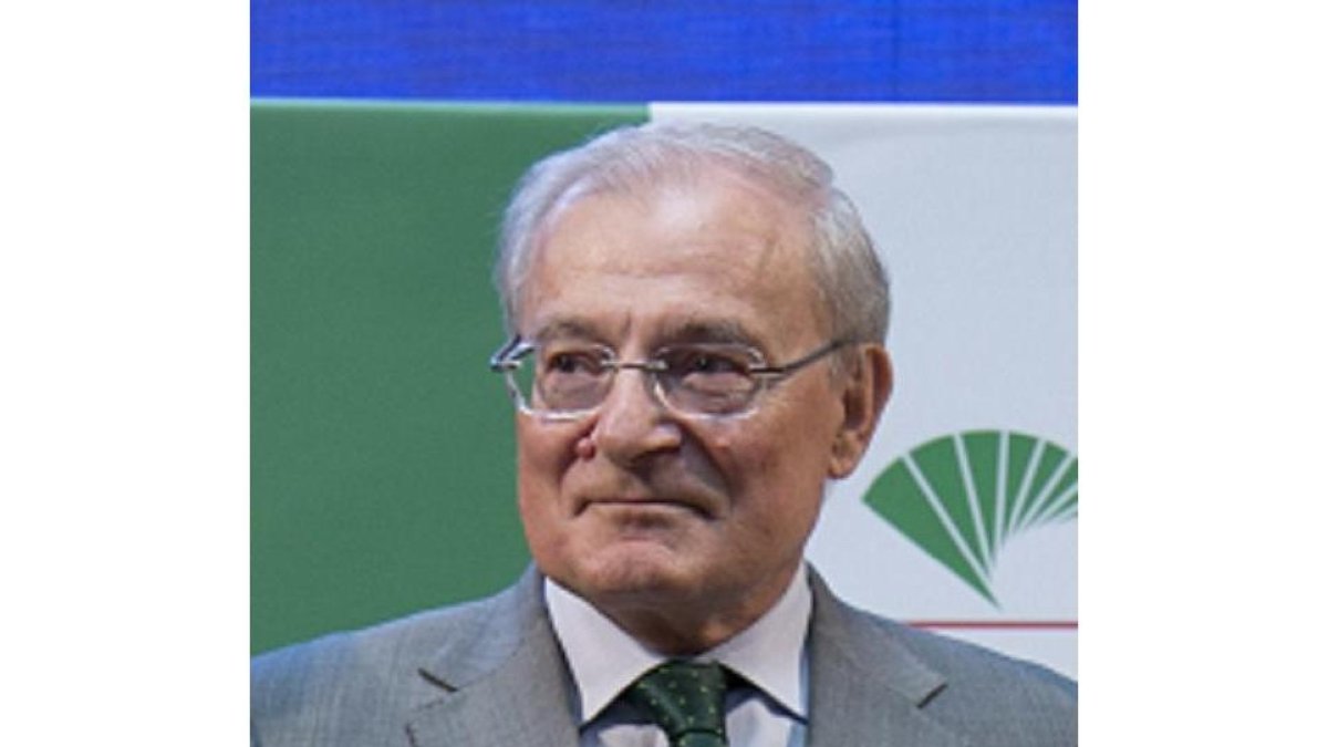 Manuel Azuaga, presidente de Unicaja.-E. M.