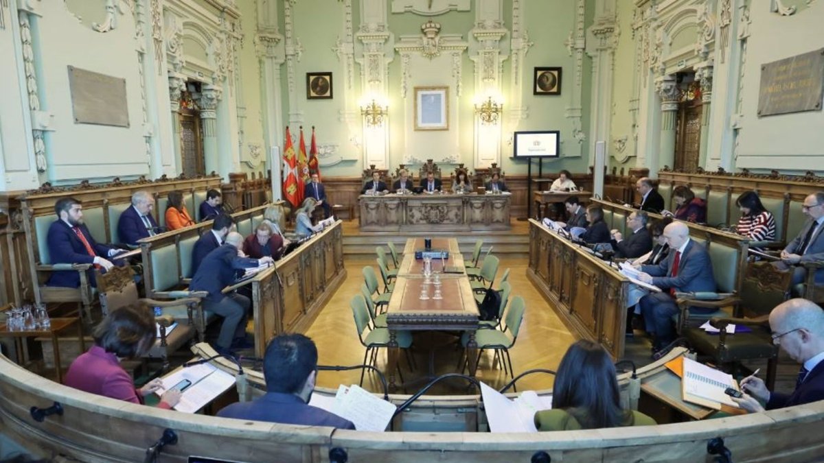 Pleno del Ayuntamiento de Valladolid. | EUROPA PRESS