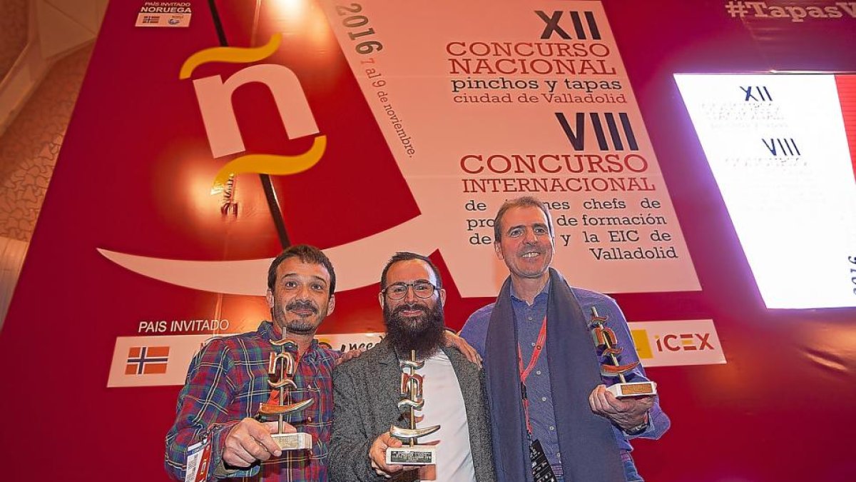 Ganadores del Concurso Nacional de Pinchos, en una imagen de archivo-PABLO REQUEJO (PHOTOGENIC)