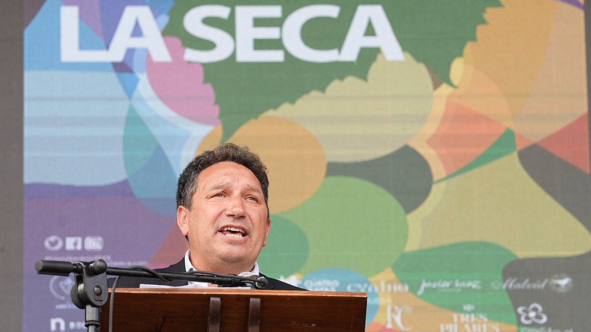 Eusebio Sacristán, pregonero de la Fiesta del Verdejo de La Seca.- J.M. LOSTAU