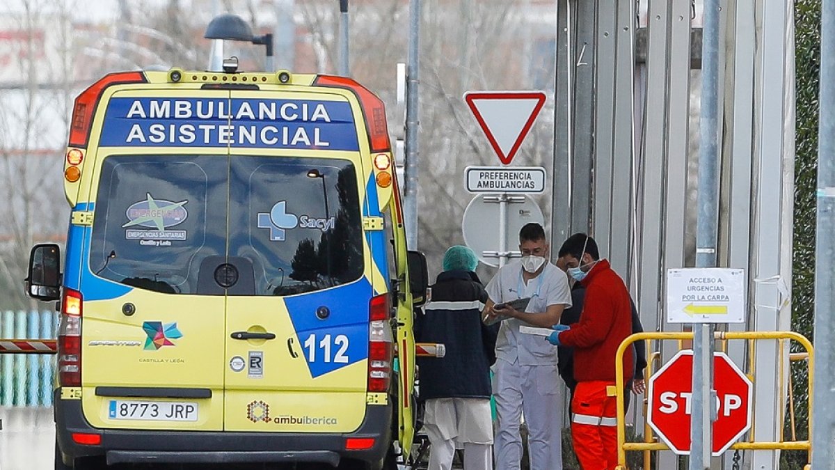Urgencias del Hospital Río Hortega de Valladolid.- JUAN MIGUEL LOSTAU