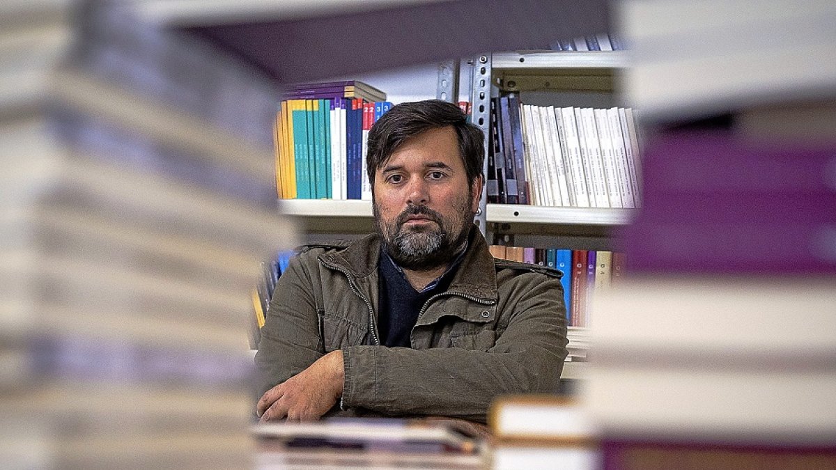 Javier Campelo, responsable de la editorial Páramo y de La Sombra de Caín. | M. A. SANTOS