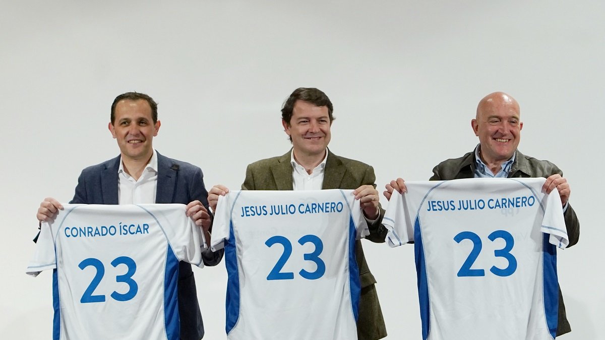 Conrado Íscar, Alfonso Fernández Mañueco y Jesús Julio Carnero.- ICAL